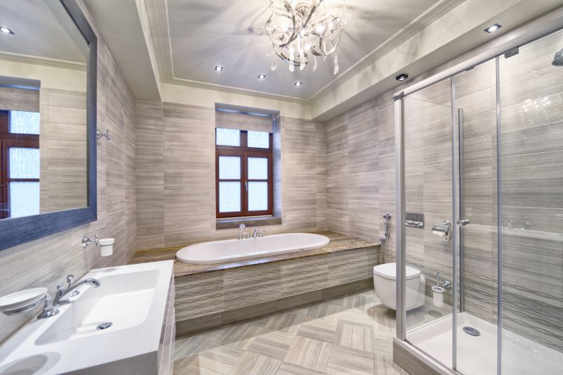 Bathroom Remodelings - Modern Tub
